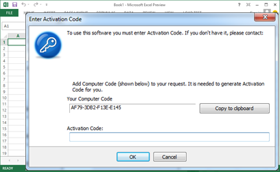 LockXLS Request Activation Code Example